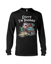 Sloth Sorry I'm Booked Long Sleeve Tee tile