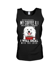 Coffee My Coffee And I Are Having A Moment 10 Unisex Tank tile