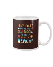 Teacher Mentally I'm On The Beach Summer Holiday Mug tile