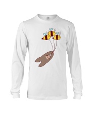 Sloth And Bumble Bees Long Sleeve Tee tile