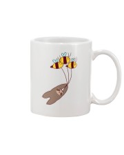 Sloth And Bumble Bees Mug tile