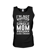 Mother I'm A Single Mom So Close Enough Unisex Tank tile