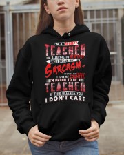 Teacher I'm A Grumpy Teacher Stupidity Sarcasm Hooded Sweatshirt apparel-hooded-sweatshirt-lifestyle-07