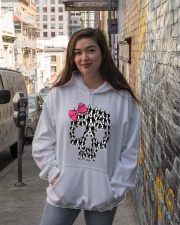 Bulldog Dog Boston Terrier Sugar Skull Hooded Sweatshirt lifestyle-unisex-hoodie-front-1