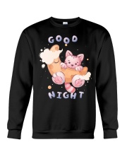 Cat Good Night Crewneck Sweatshirt tile