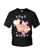 Cat Good Night Youth T-Shirt tile