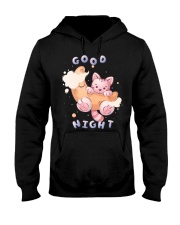 Cat Good Night Hooded Sweatshirt front