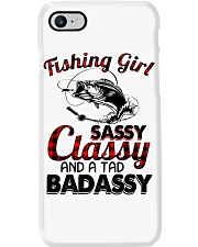 Fish Fishing Girl Sassy Classy And A Tad Badassy Phone Case tile