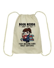 Book Nerds Don't Get Old Teacher Drawstring Bag tile