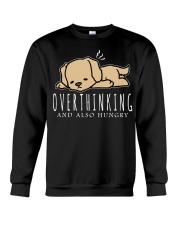 Golden Retriever Dog Overthinking Crewneck Sweatshirt tile