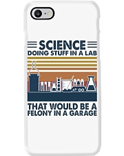 Science Doing Stuff In A Lab Phone Case tile