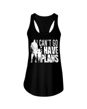 Father I Can't Go I Have Plans 2 Ladies Flowy Tank tile