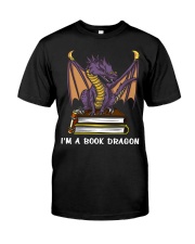 Dragon I'm A Book Dragon Classic T-Shirt tile