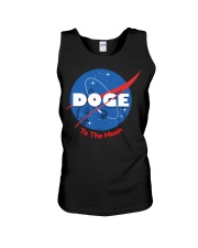 Shiba Inu Dog Doge Nasa Unisex Tank tile