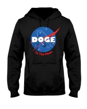 Shiba Inu Dog Doge Nasa Hooded Sweatshirt front