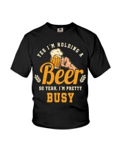 Beer Drinking Alcohol Party Celebrating Youth T-Shirt tile