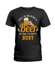 Beer Drinking Alcohol Party Celebrating Ladies T-Shirt tile