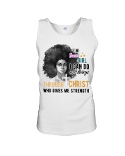 June I'm June Girl I Can Do All Things 1 Unisex Tank tile