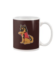 German Shepherd Dog Tattoo I Love Mom Mug tile