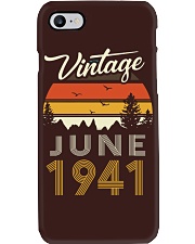 June 1941 Vintage June Birthday Phone Case tile