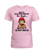Book Oh Look The Next Chapter Firefighter Ladies T-Shirt tile