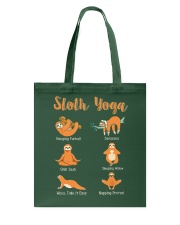 Sloth Namaste Lazy Sloth Yoga Lover Tote Bag tile