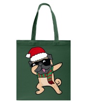 Pug Dog Dabbing Christmas Tote Bag tile