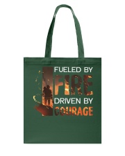 Firefighter Fueled By Fire Tote Bag tile