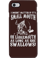 Fish I Does Not Matter If It's Small Mouth Phone Case tile