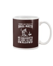 Fish I Does Not Matter If It's Small Mouth Mug tile