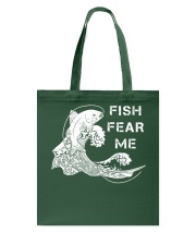 Fish Fear Me Fishing Tote Bag tile