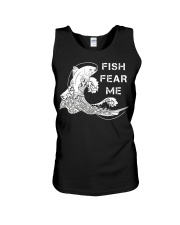 Fish Fear Me Fishing Unisex Tank tile