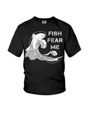 Fish Fear Me Fishing Youth T-Shirt tile
