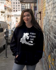 Fish Fear Me Fishing Hooded Sweatshirt lifestyle-unisex-hoodie-front-1