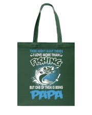 Father Fishing Papa Tote Bag tile