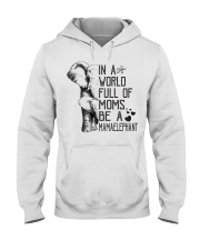 Elephant Be A Mama Elephant Hooded Sweatshirt front