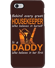 Father Behind Every Great Housekeeper Phone Case tile