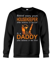 Father Behind Every Great Housekeeper Crewneck Sweatshirt tile