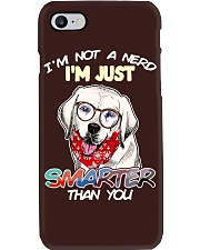 Labrador Dog I'm Not A Nerd Phone Case tile