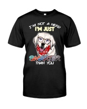 Labrador Dog I'm Not A Nerd Classic T-Shirt tile
