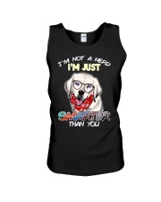 Labrador Dog I'm Not A Nerd Unisex Tank tile
