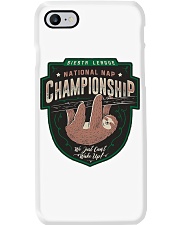 Sloth National Nap Championship Phone Case tile