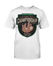 Sloth National Nap Championship Classic T-Shirt tile