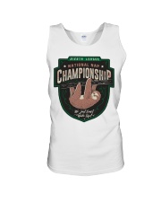 Sloth National Nap Championship Unisex Tank tile