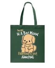 Golden Retriever Dog I'm Not In A Bad Mood Tote Bag tile