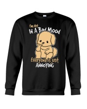 Golden Retriever Dog I'm Not In A Bad Mood Crewneck Sweatshirt tile