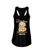 Golden Retriever Dog I'm Not In A Bad Mood Ladies Flowy Tank tile