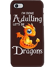 Dragon I'm Done Adulting 1 Phone Case tile