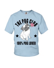 Pug Dog The Pug Club Youth T-Shirt tile