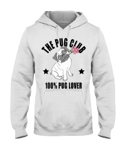 Pug Dog The Pug Club Hooded Sweatshirt front